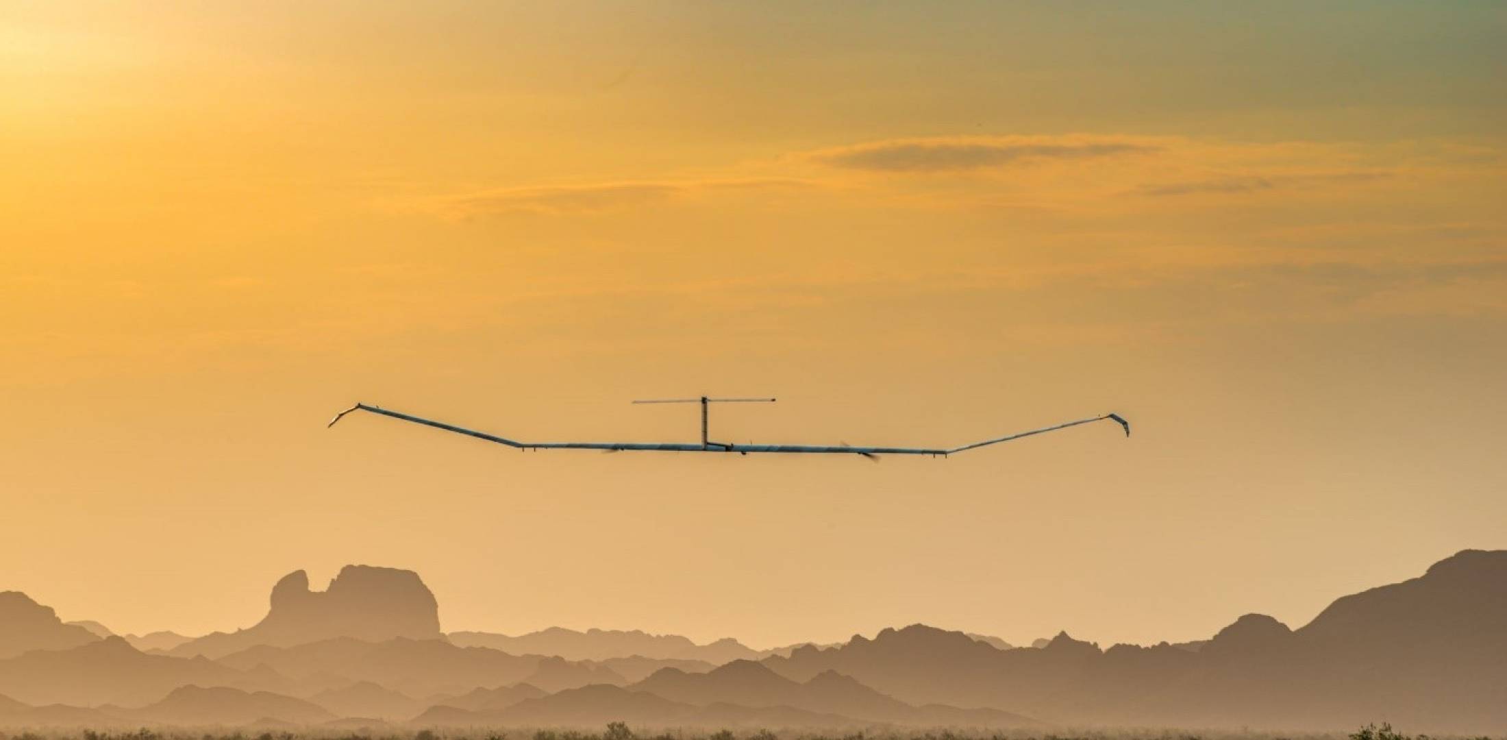 Airbus Zephyr solar-powered high-altitude aircraft