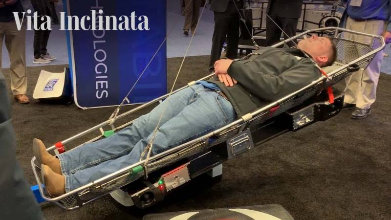 Vita Inclinata Offers Solution to Stabilize Helicopter Hoist Litter Baskets
