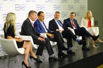 EBACE electric aviation newsmakers panel.