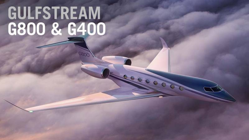 Gulfstream Unveils New G800 and G400 Jets