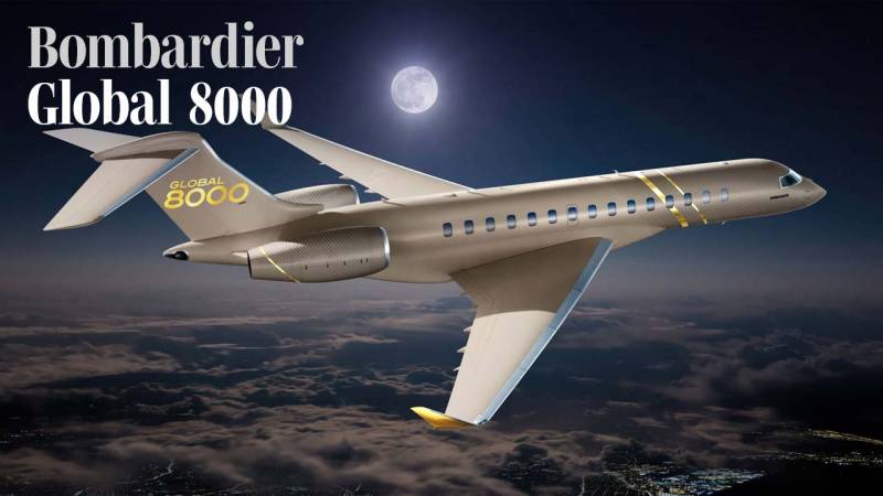 Bombardier Launches Global 8000 and Flirts with Supersonic Speeds