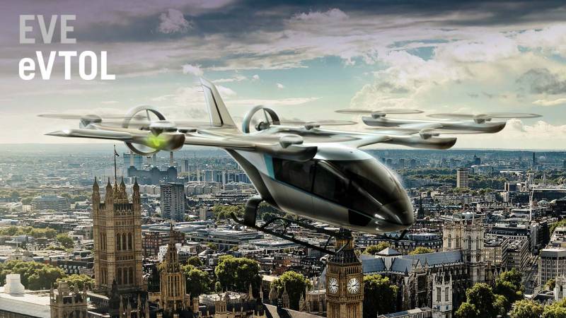 Eve Unveils New-Look eVTOL Aircraft and Passenger Cabin