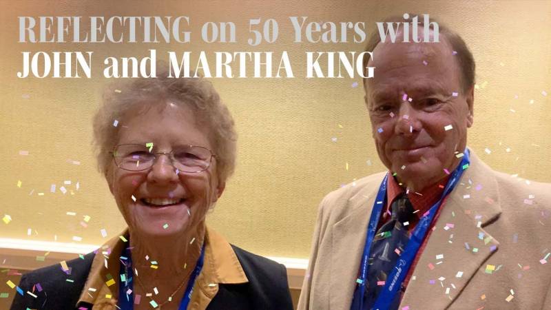 John and Martha King Reflect on That Magic Johnson Photo - AIN’s 50th Anniversary