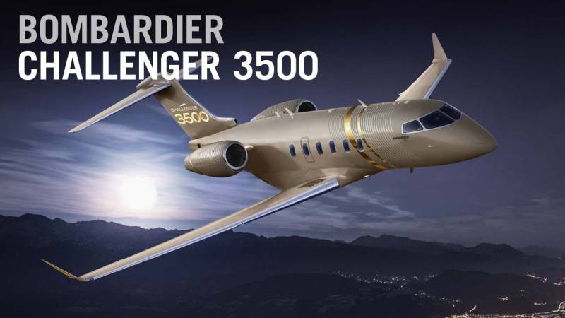 Bombardier’s New Challenger 3500 Refreshes Its Super-midsize Business Jet Family