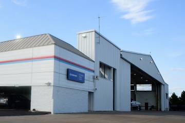 Exterior of Four Points Aero MRO hangar