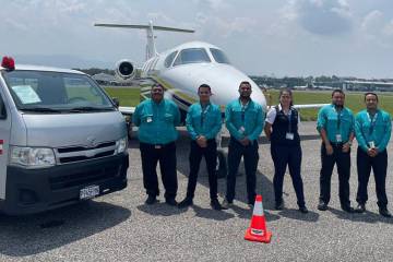 Air Station S.A. Staff at La Aurora Interational Airport in Guatemala