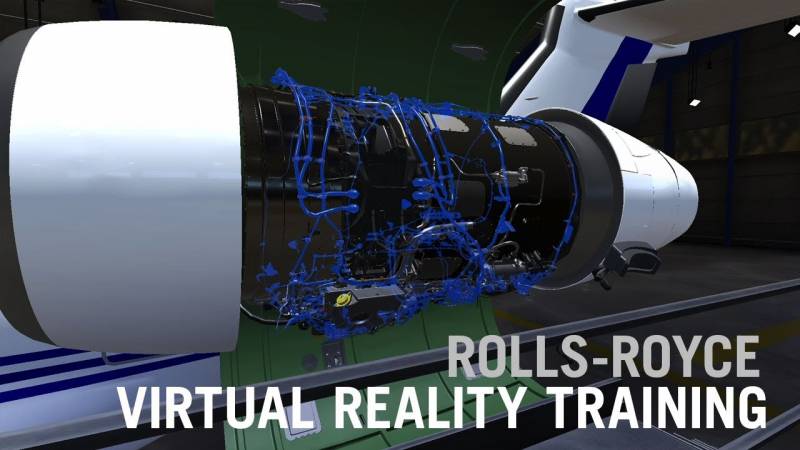Rolls-Royce's Virtual Reality Jet Engine Familiarization Class is Pandemic-ready